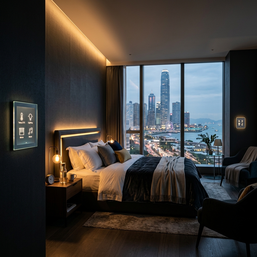 Luxury hotel room